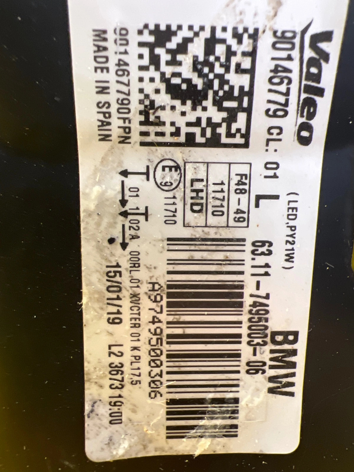 Phare avant gauche BMW X1 F48 15- Full Led 7495003-06 Autolamps 3 Phare avant gauche BMW X1 F48 15- Full Led 7495003-06