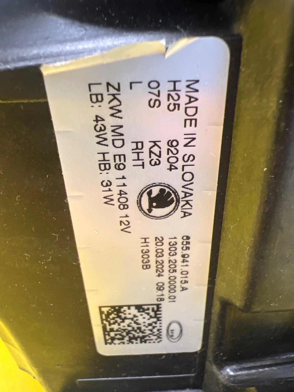 Phare gauche Skoda Scala Lift Full Led 655941015A Autolamps 3 Phare gauche Skoda Scala Lift Full Led 655941015A