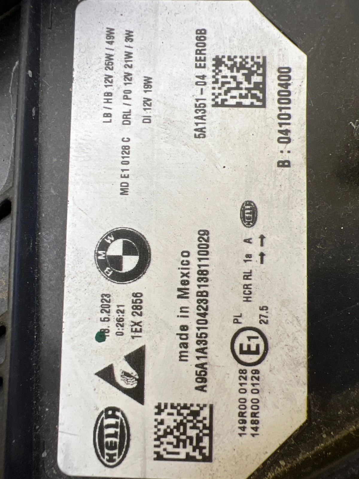 Phare gauche BMW 3 G20 G21 Lift LCI Full Led 5A1A351-04 Autolamps 2 Phare gauche BMW 3 G20 G21 Lift LCI Full Led 5A1A351-04