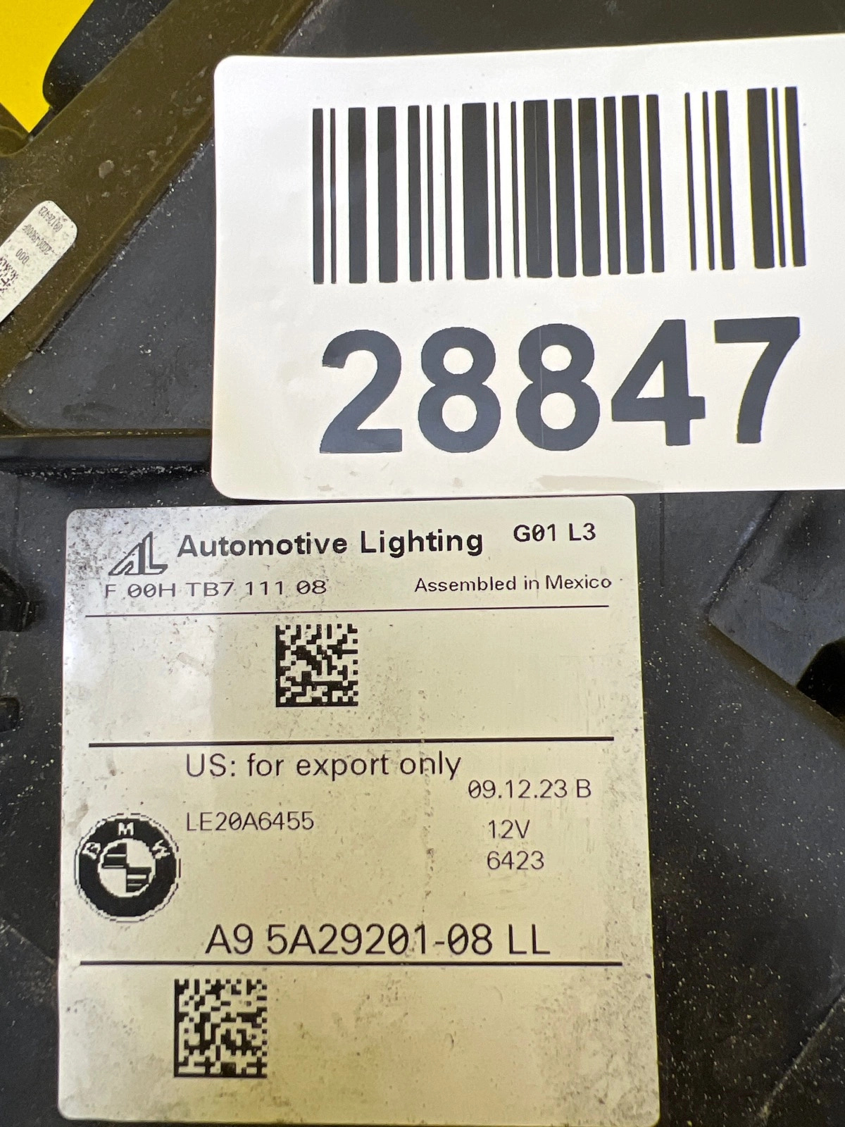 Phare Gauche BMW X3 G01 X4 G02 Lift Full Led 5A29201-08 Autolamps 2 Phare Gauche BMW X3 G01 X4 G02 Lift Full Led 5A29201-08