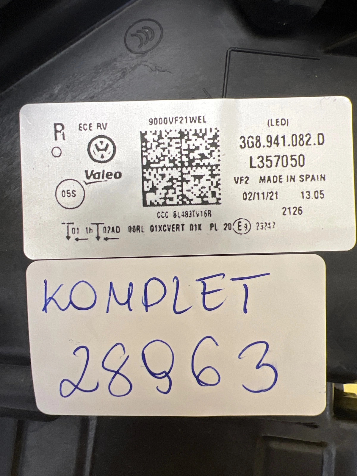 Phare Droit Gauche VW Arteon 3G8 Full Led 3G8941081D 3G8941082D Autolamps 2 Phare Droit Gauche VW Arteon 3G8 Full Led 3G8941081D 3G8941082D