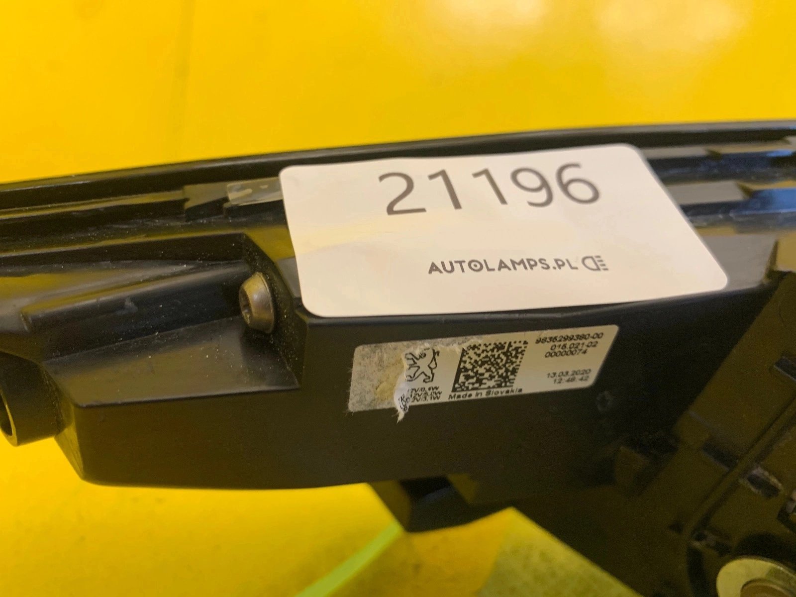 Feu arrière droit Peugeot 308 2021 Led Autolamps 3 Feu arrière droit Peugeot 308 2021 Led