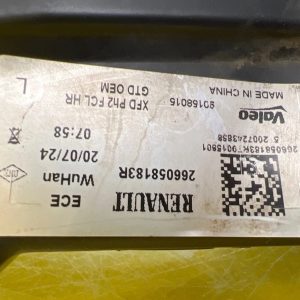 Feu avant gauche Renault Talisman Lift Led 266058183R