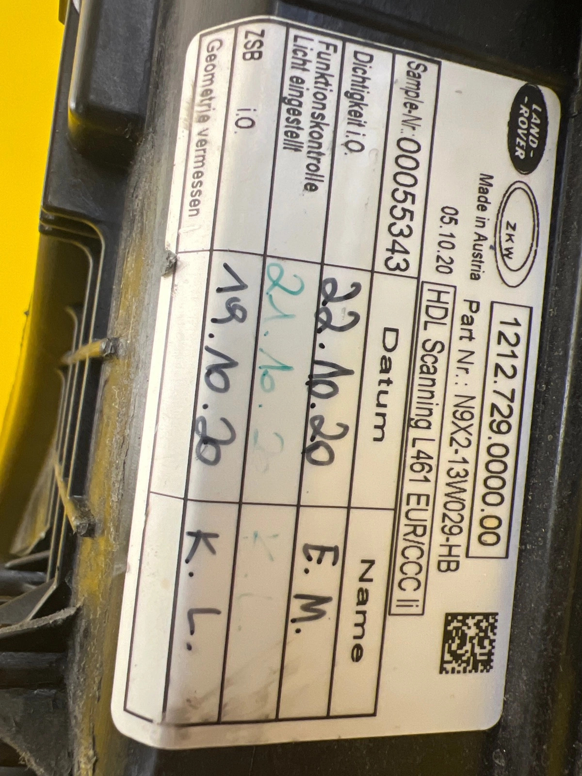 Phare gauche Range Rover Sport 3 L 461 N9X2-13W029-HB Full Led Autolamps 2 Phare gauche Range Rover Sport 3 L 461 N9X2-13W029-HB Full Led