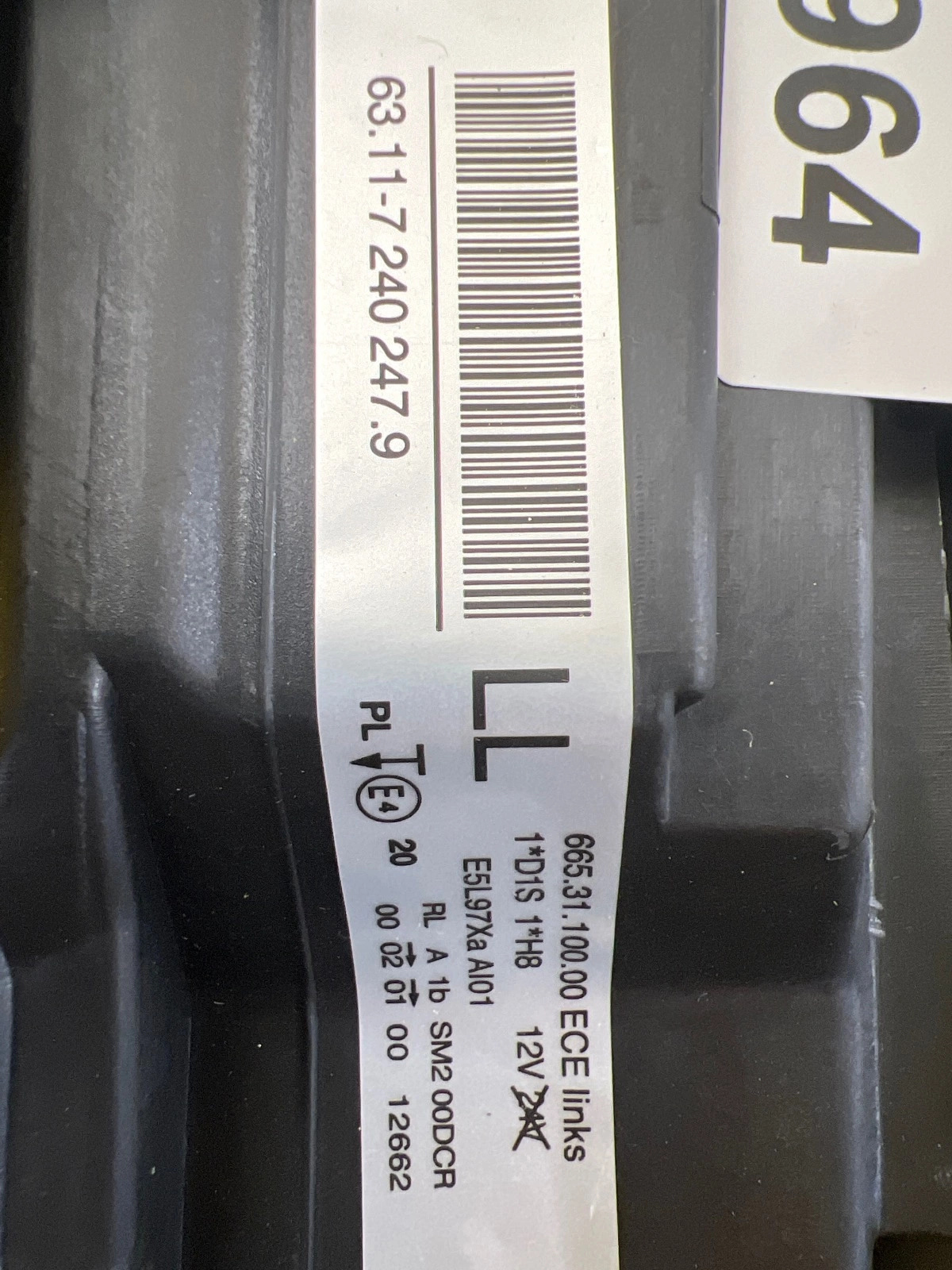 Phare Gauche Droit Bmw 3 E90 E91 Lift 08-12 Bi-Xenon Non Tournant 7240247 7240248 Autolamps 7 Phare Gauche Droit Bmw 3 E90 E91 Lift 08-12 Bi-Xenon Non Tournant 7240247 7240248