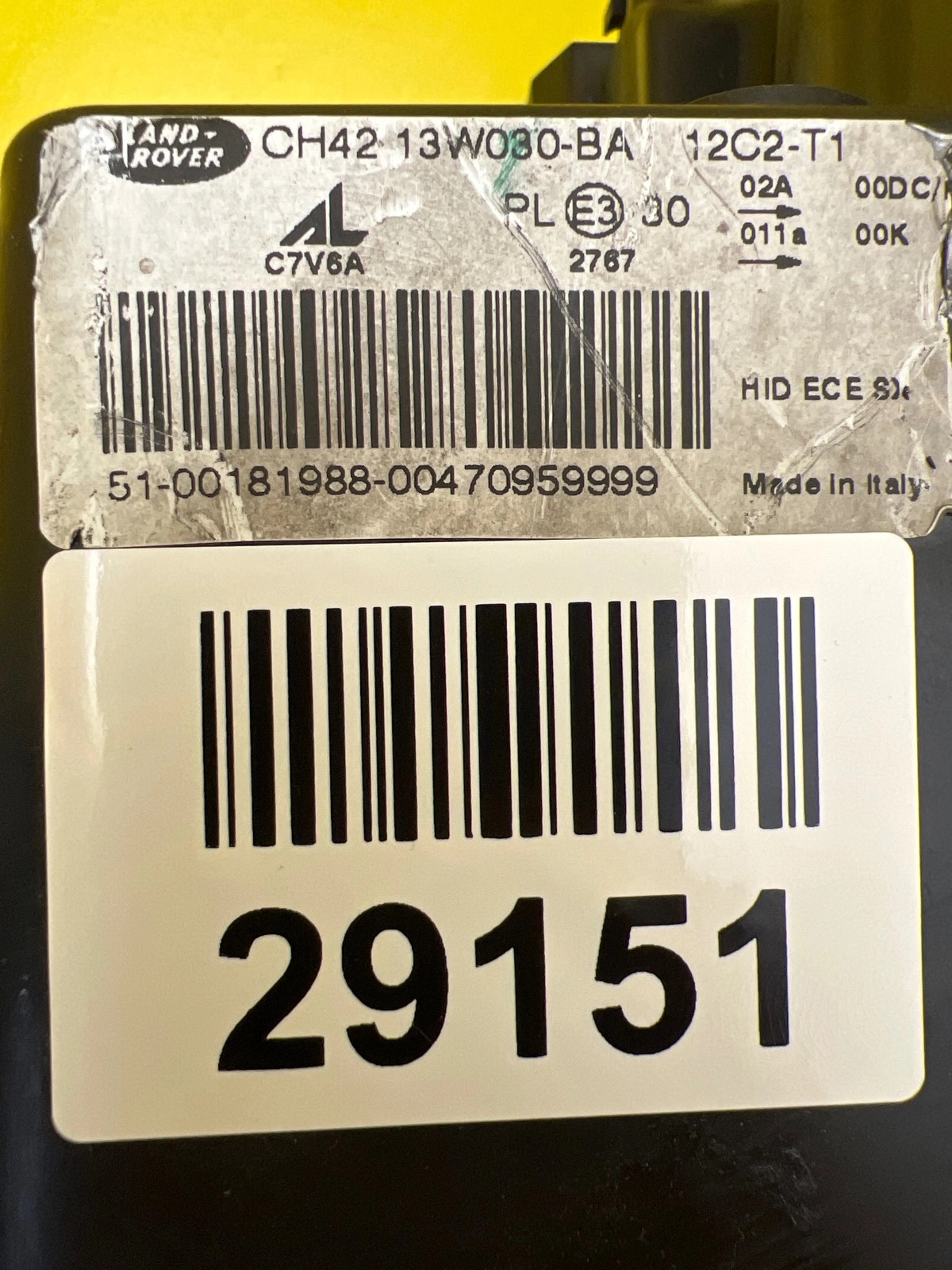 Phare gauche Range Rover Vogue L322 Lift Xenon CH42-13W030-BA Autolamps 2 Phare gauche Range Rover Vogue L322 Lift Xenon CH42-13W030-BA