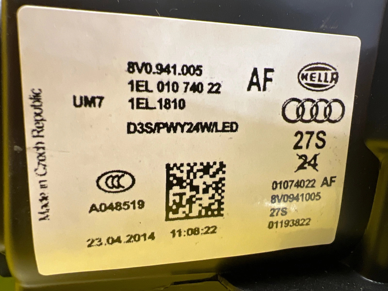 Phare gauche Audi A3 8V Bi-Xenon Led 8V0941005 Autolamps 2 Phare gauche Audi A3 8V Bi-Xenon Led 8V0941005