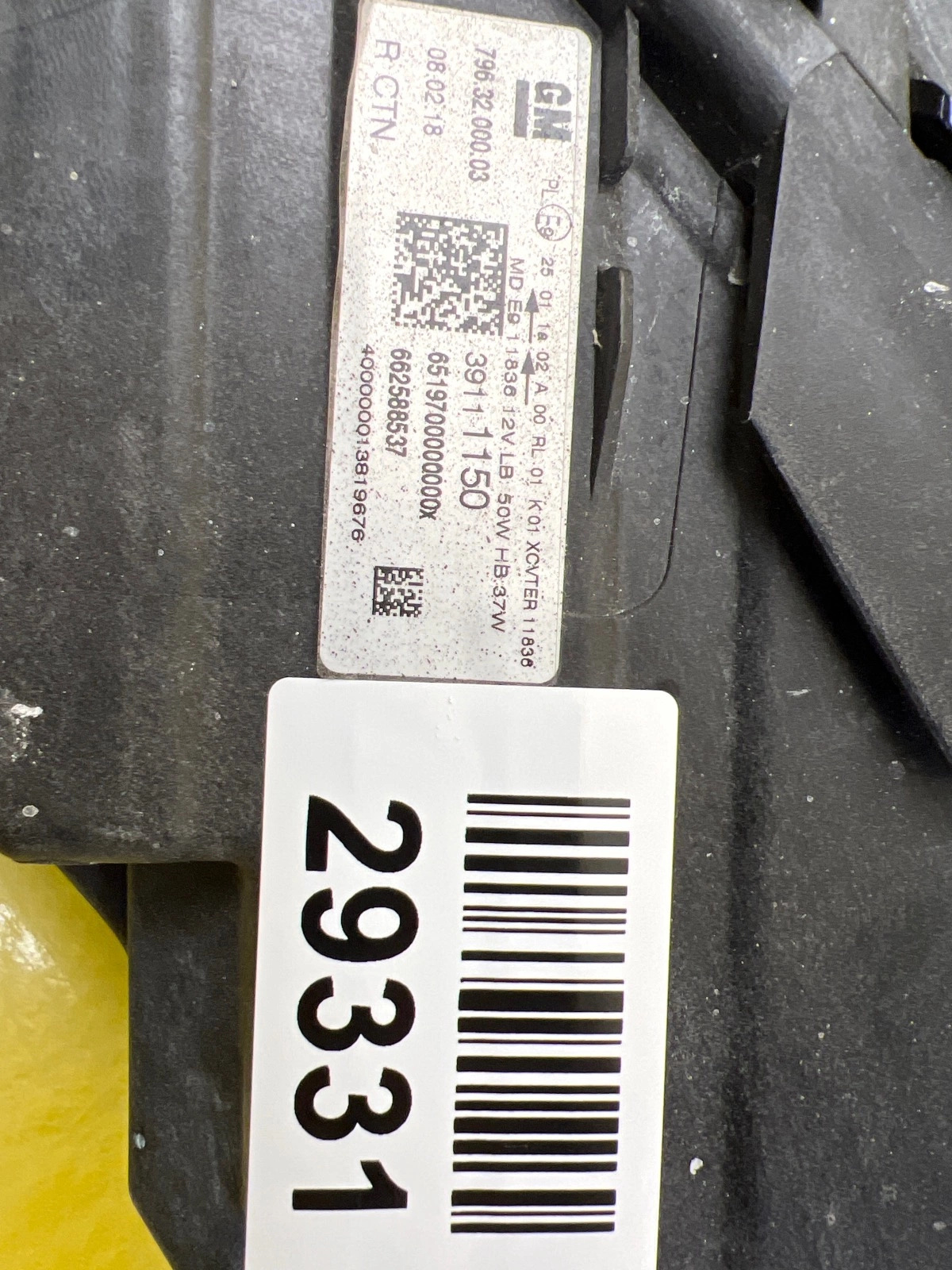 Phare droit Opel Astra K V 5 Full Led 39111150 Autolamps 2 Phare droit Opel Astra K V 5 Full Led 39111150