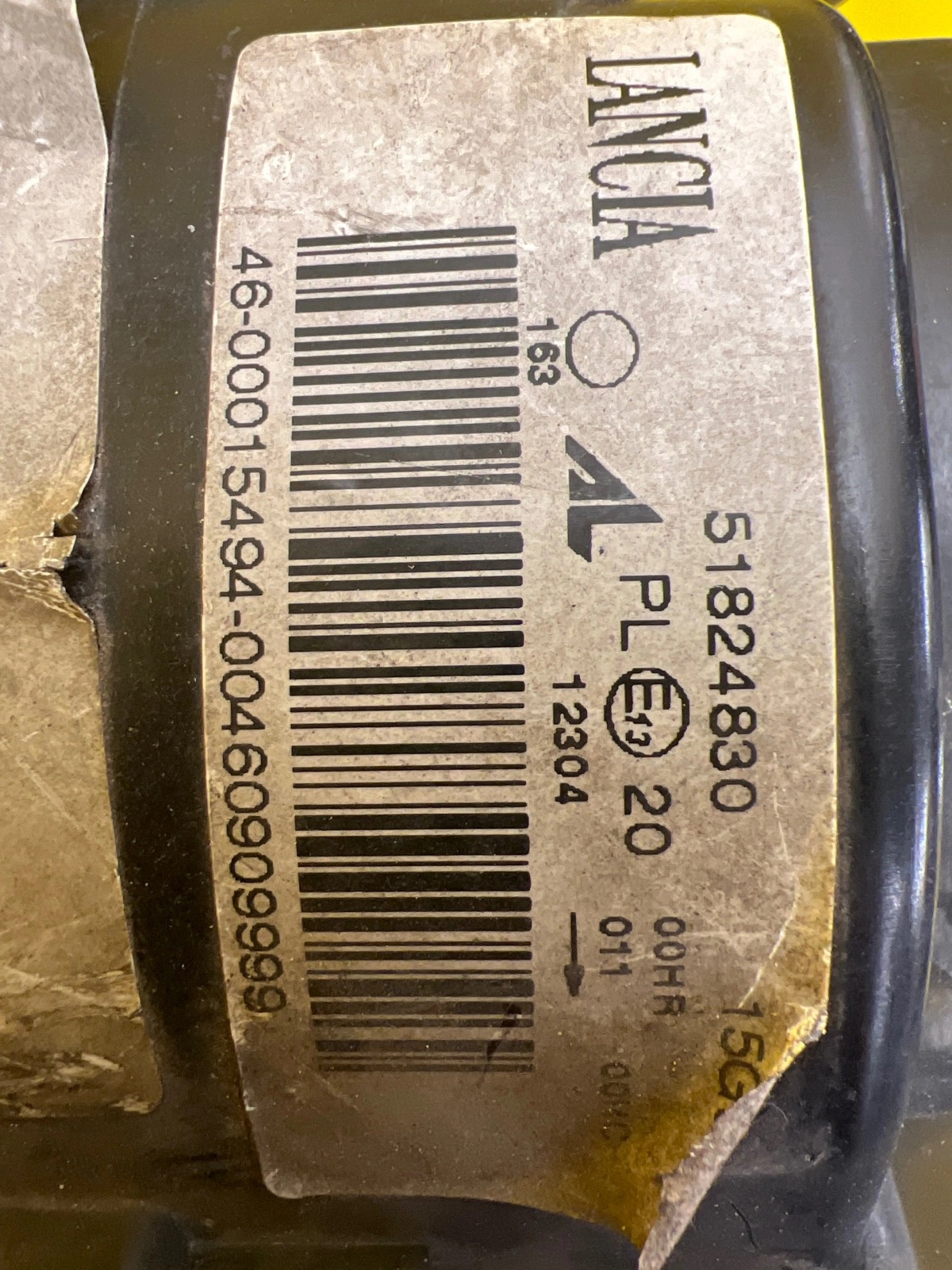 Phare gauche Lancia Delta III 08-14 Lentille normale 51824830 Autolamps 2 Phare gauche Lancia Delta III 08-14 Lentille normale 51824830