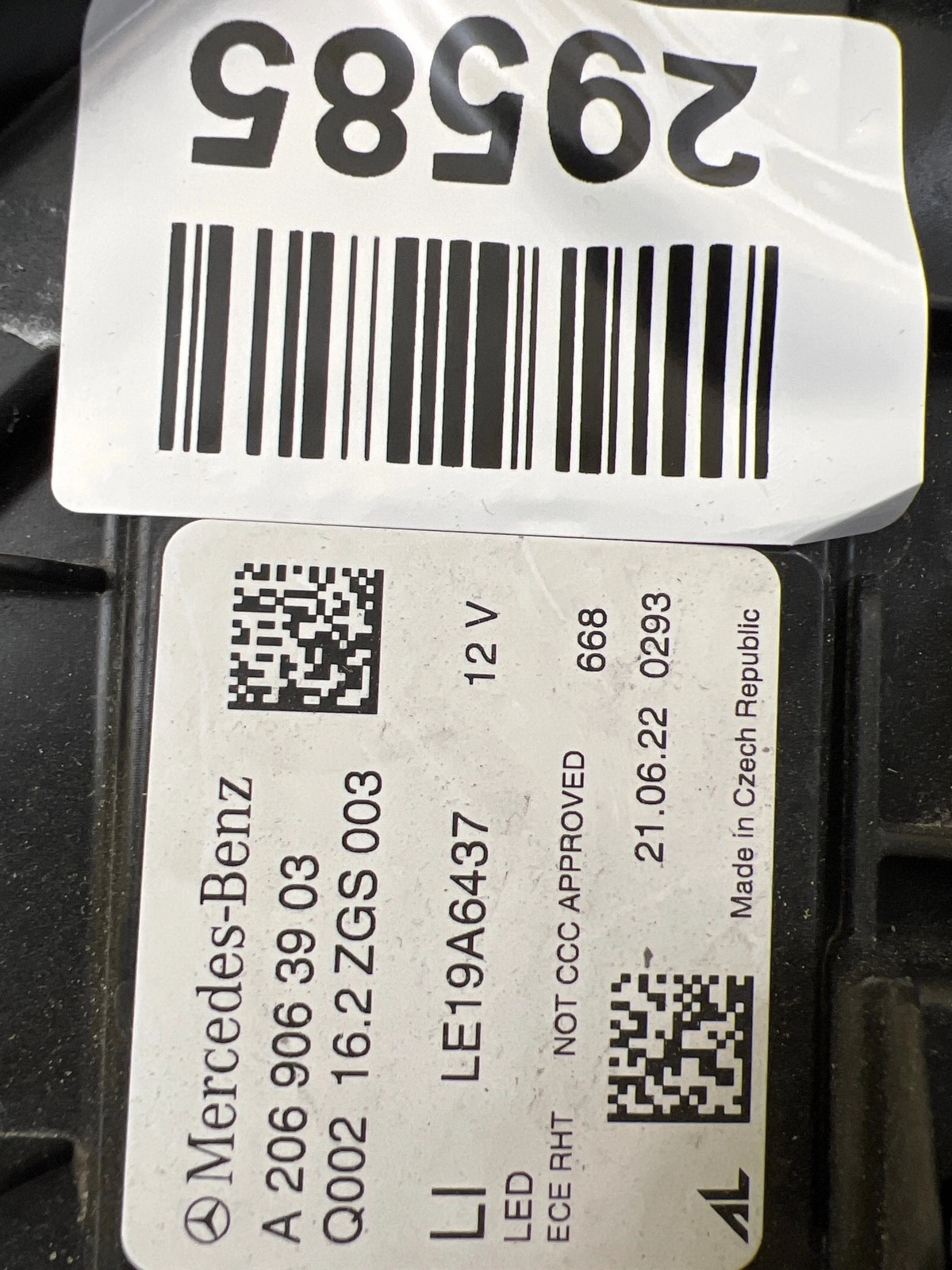 Phare gauche Mercedes Classe C W206 21- Full Led A2069063903 Autolamps 2 Phare gauche Mercedes Classe C W206 21- Full Led A2069063903