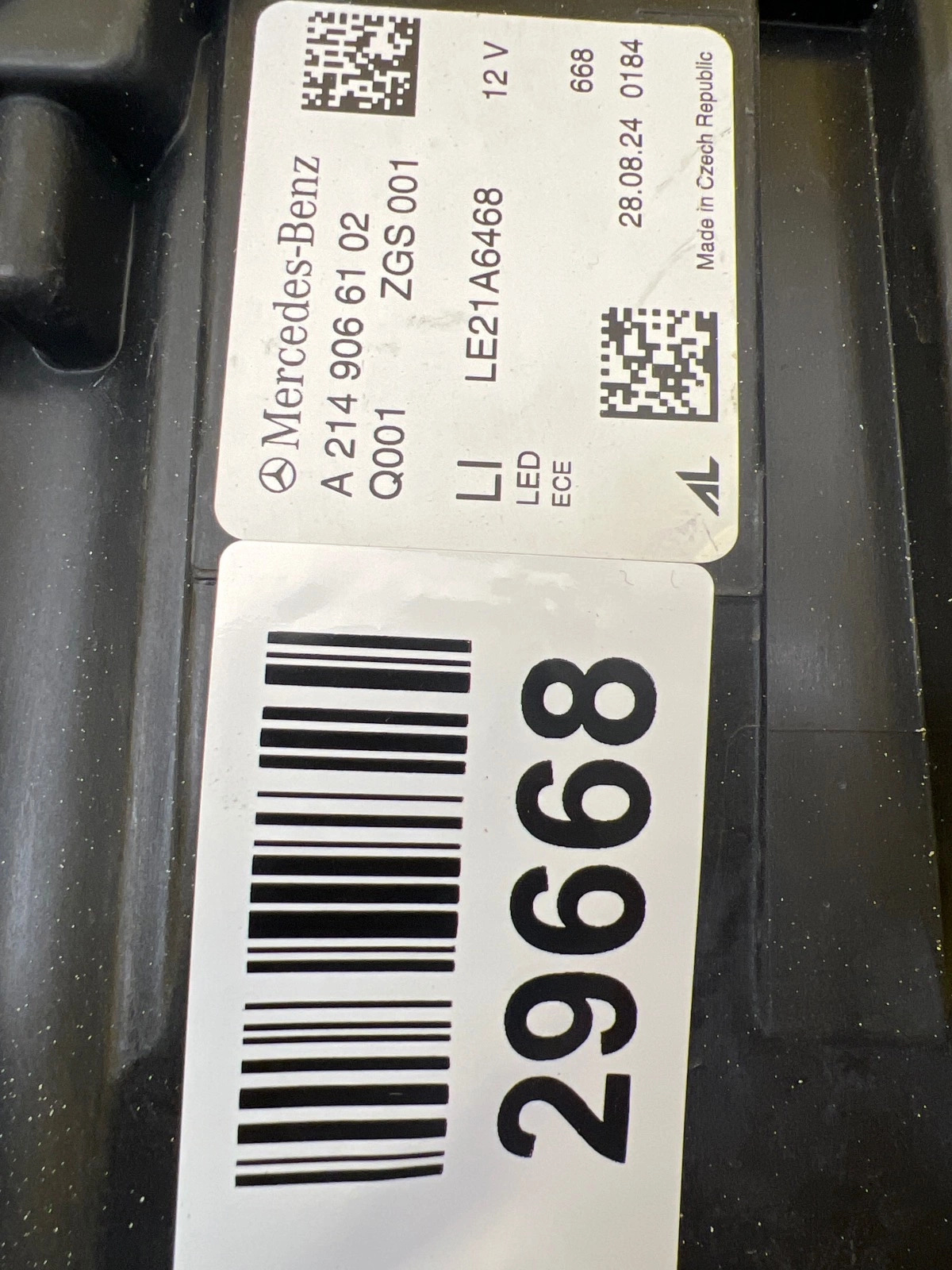 Phare gauche Mercedes Classe E W214 Digital Light A2149066102 Autolamps 2 Phare gauche Mercedes Classe E W214 Digital Light A2149066102