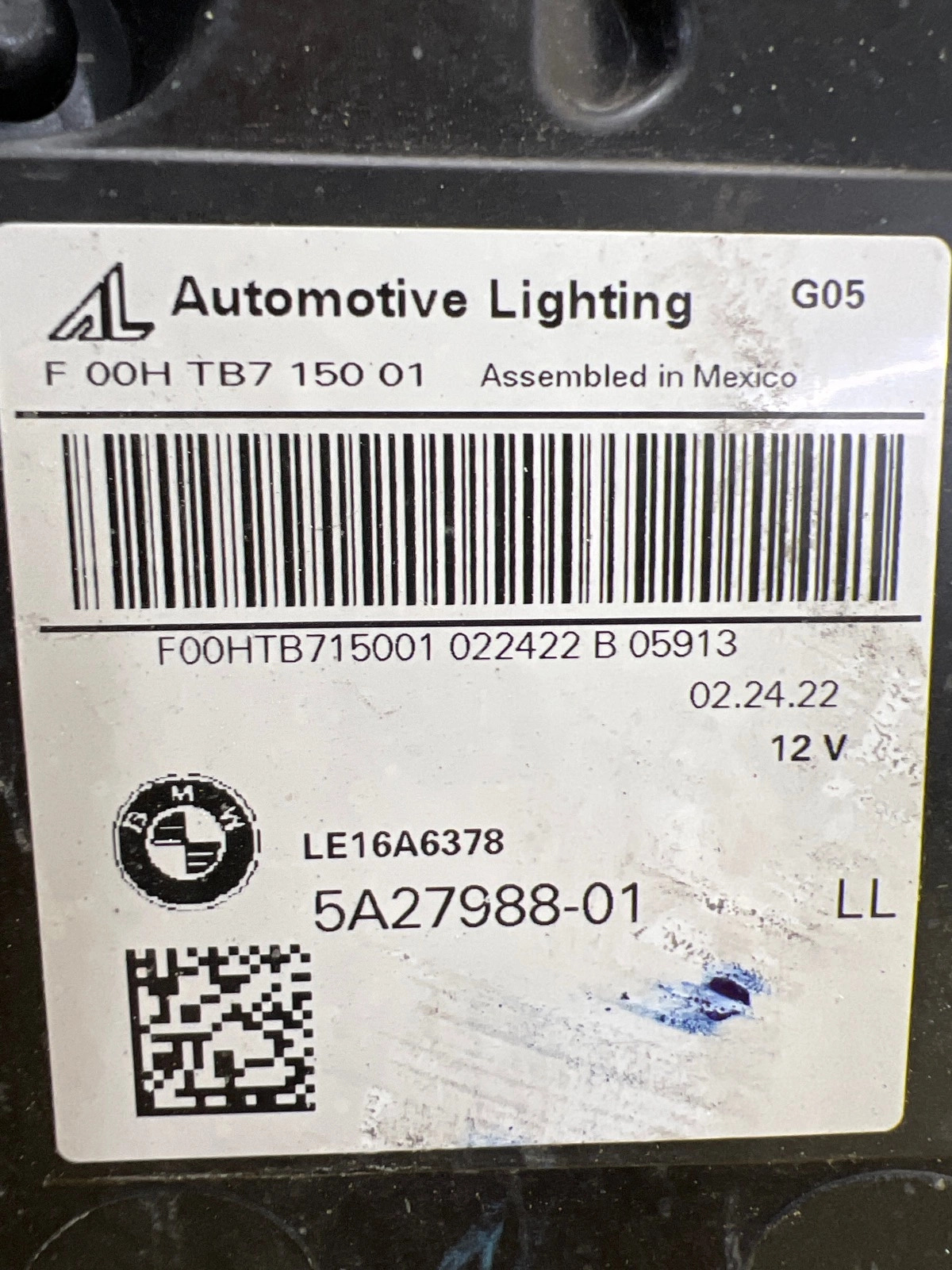 Phare avant droit BMW X5 X6 G05 G06 Full Led 5A27988-01 Autolamps 2 Phare avant droit BMW X5 X6 G05 G06 Full Led 5A27988-01