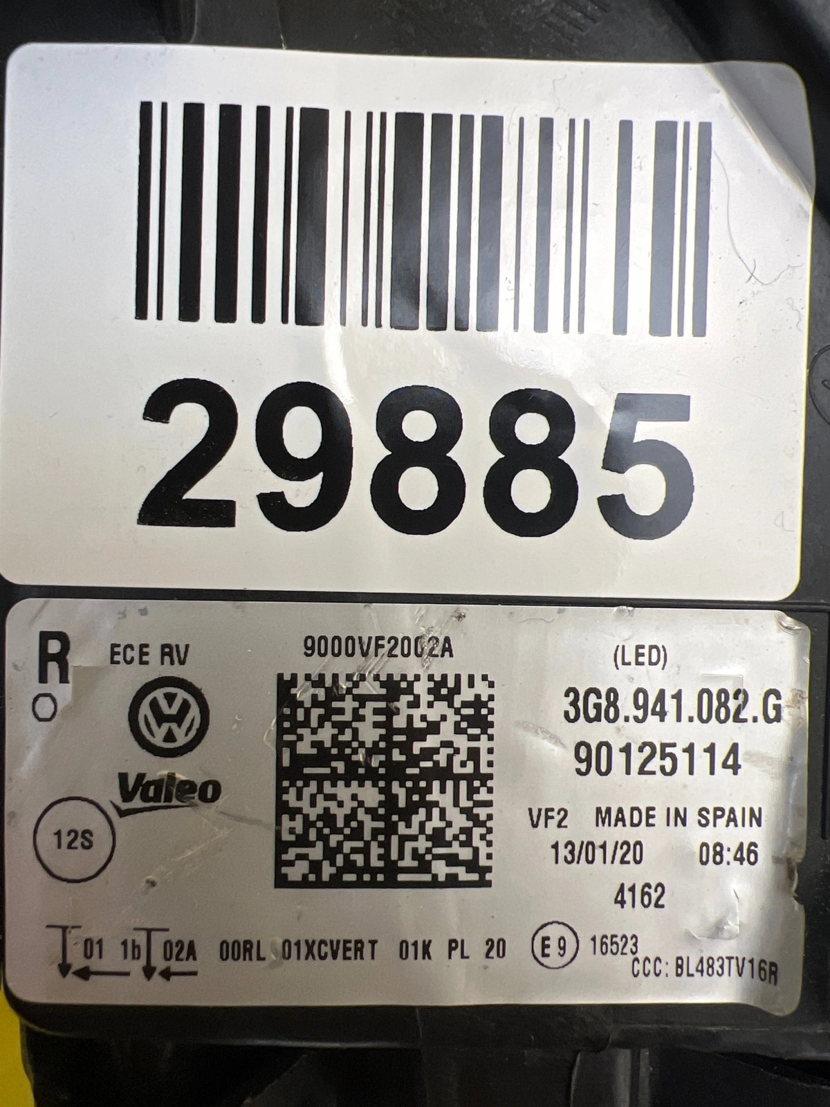 Phare droit VW Arteon 3G8 Full Led 3G8941082G Autolamps 2 Phare droit VW Arteon 3G8 Full Led 3G8941082G