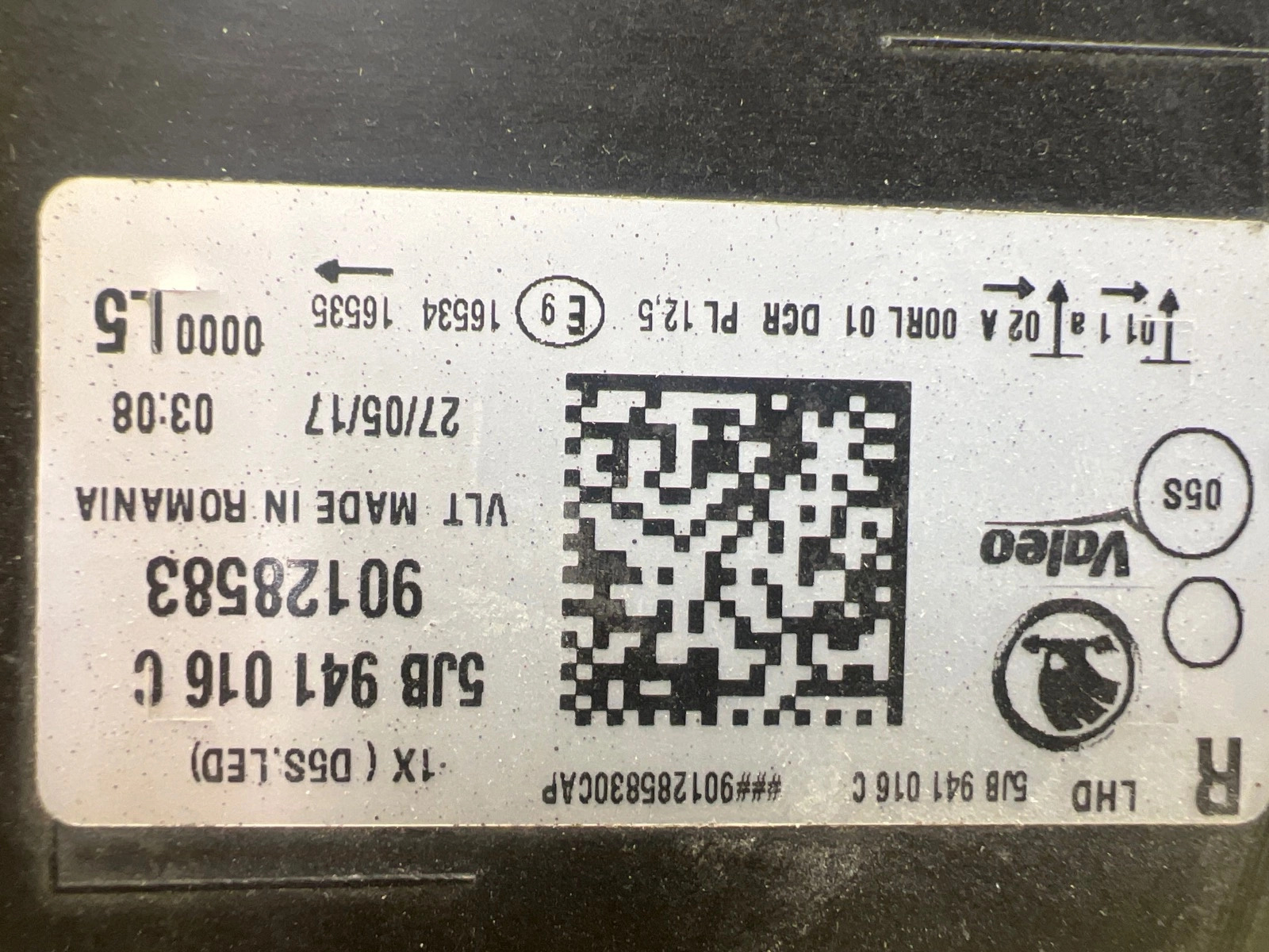 Phare droit Skoda Rapid Lift Bi-Xenon 5JB941016C Autolamps 3 Phare droit Skoda Rapid Lift Bi-Xenon 5JB941016C