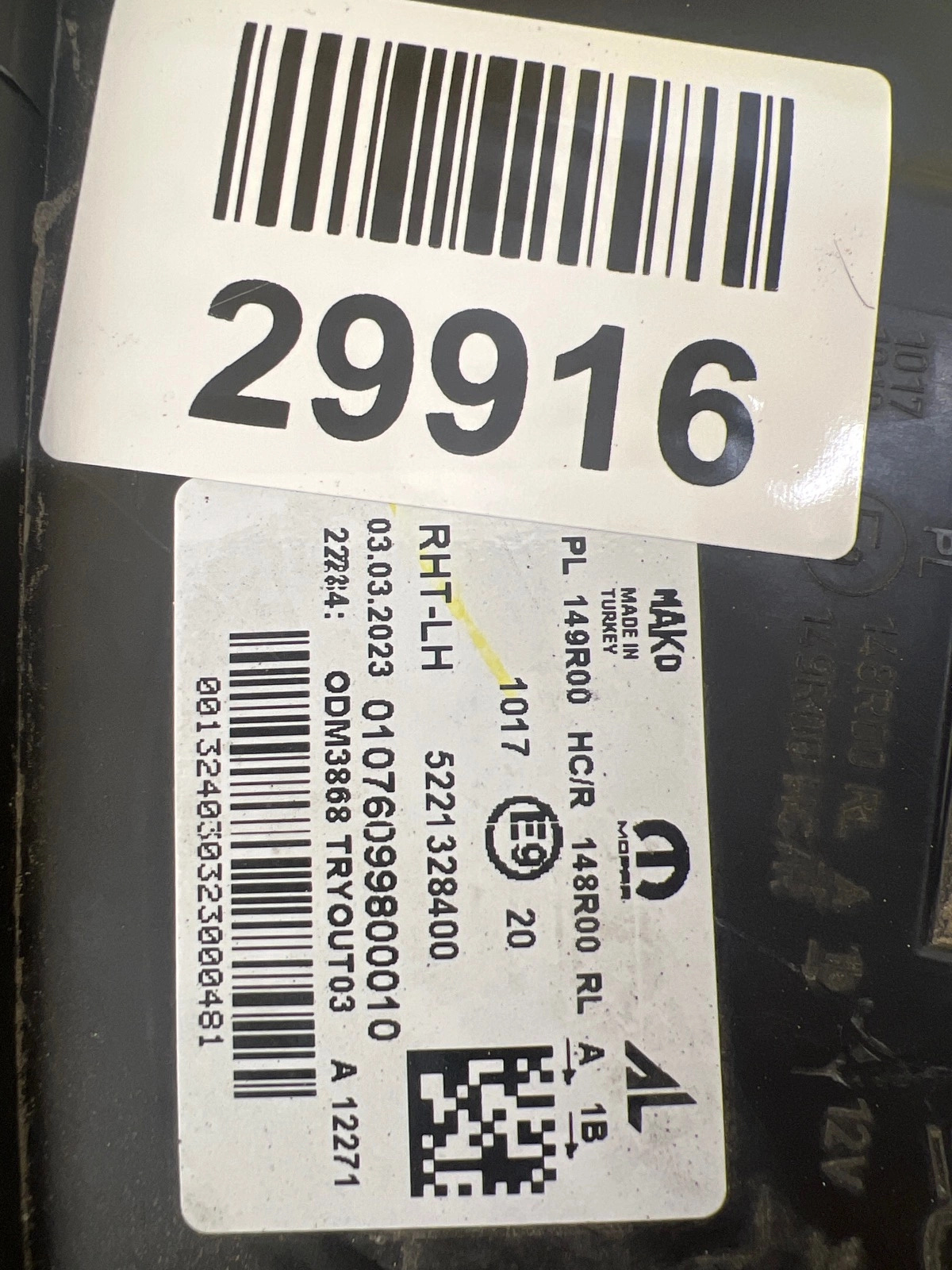 Phare gauche Fiat Tipo II 2 Lift 2020- Full Led 5221328400 Autolamps 2 Phare gauche Fiat Tipo II 2 Lift 2020- Full Led 5221328400