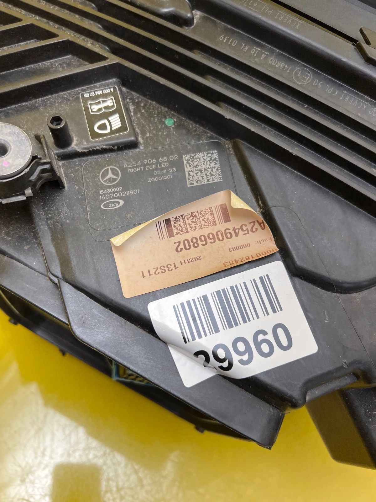 Phare droit Mercedes GLC W254 Full Led Digital Light A2549066802 Autolamps 3 Phare droit Mercedes GLC W254 Full Led Digital Light A2549066802