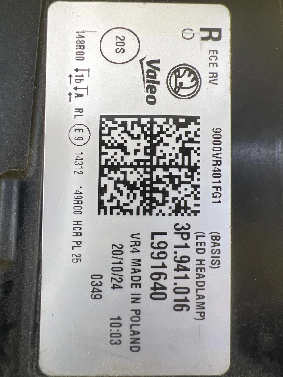 Phare avant droit Skoda Superb IV 3P Full Led 24- 3P1941016 Autolamps 2 Phare avant droit Skoda Superb IV 3P Full Led 24- 3P1941016