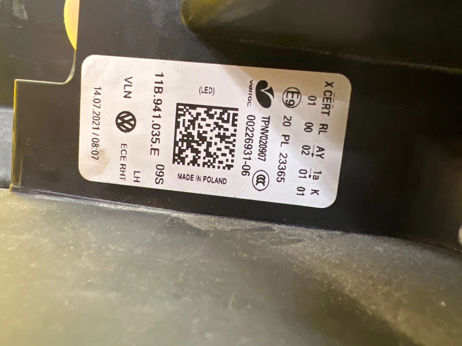 Phare gauche VW ID.4 ID4 Full Led 11B941035E Autolamps 2 Phare gauche VW ID.4 ID4 Full Led 11B941035E