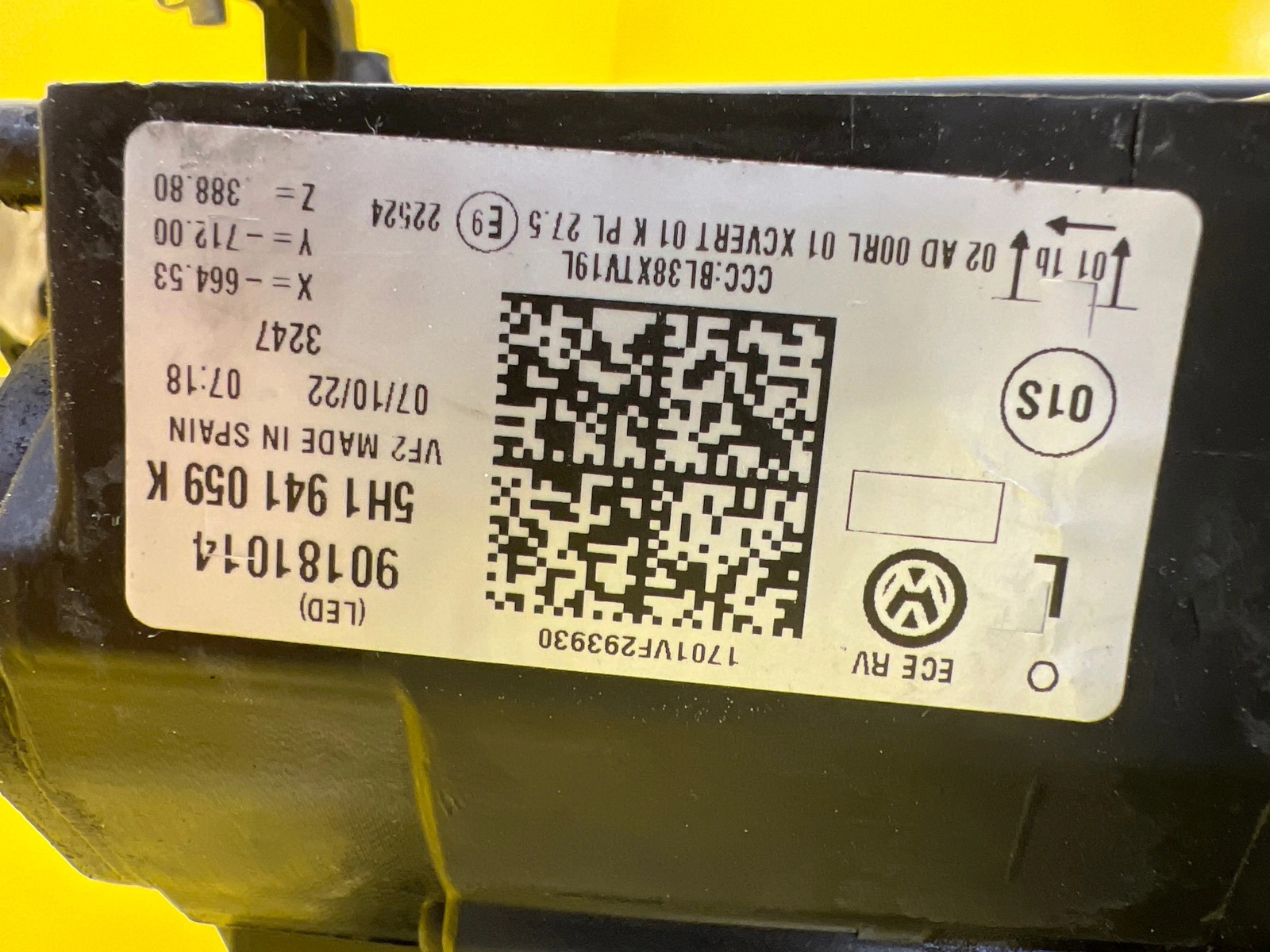 Phare gauche VW Golf 8 VIII Full Led 5H1941059K Autolamps 2 Phare gauche VW Golf 8 VIII Full Led 5H1941059K