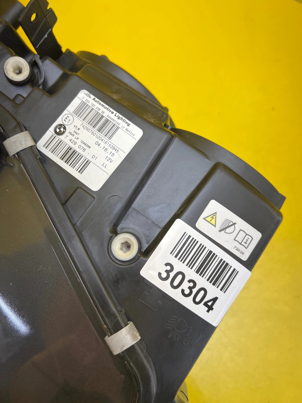 Phare Droit BMW X3 F25 X4 F26 Lift Xenon 7429076-02 Autolamps 2 Phare Droit BMW X3 F25 X4 F26 Lift Xenon 7429076-02