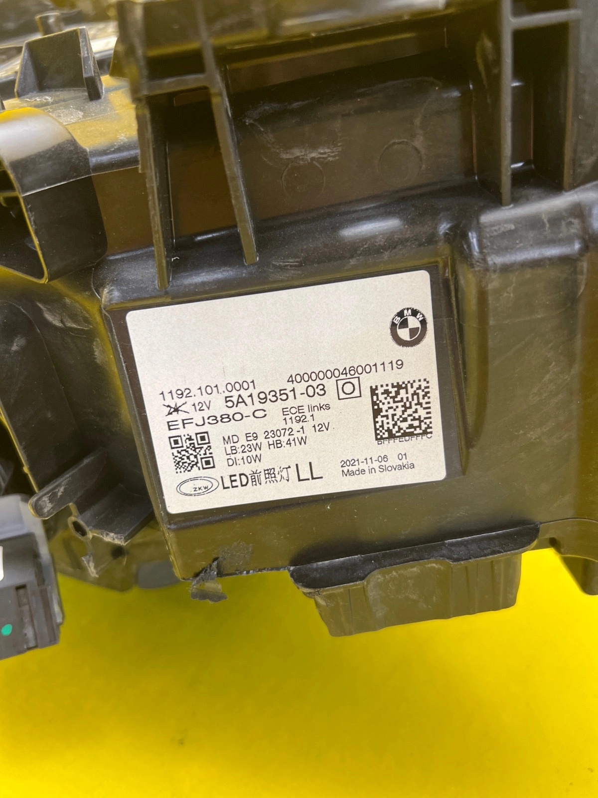 Phare Gauche BMW 4 G22 G23 G26 Full Led 5A19351-03 Autolamps 2 Phare Gauche BMW 4 G22 G23 G26 Full Led 5A19351-03