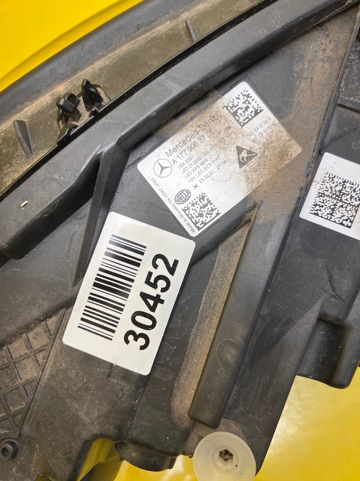 Phare gauche Mercedes Classe A W177 Full Led Multibeam 18-23 A1779063705 Autolamps 2 Phare gauche Mercedes Classe A W177 Full Led Multibeam 18-23 A1779063705