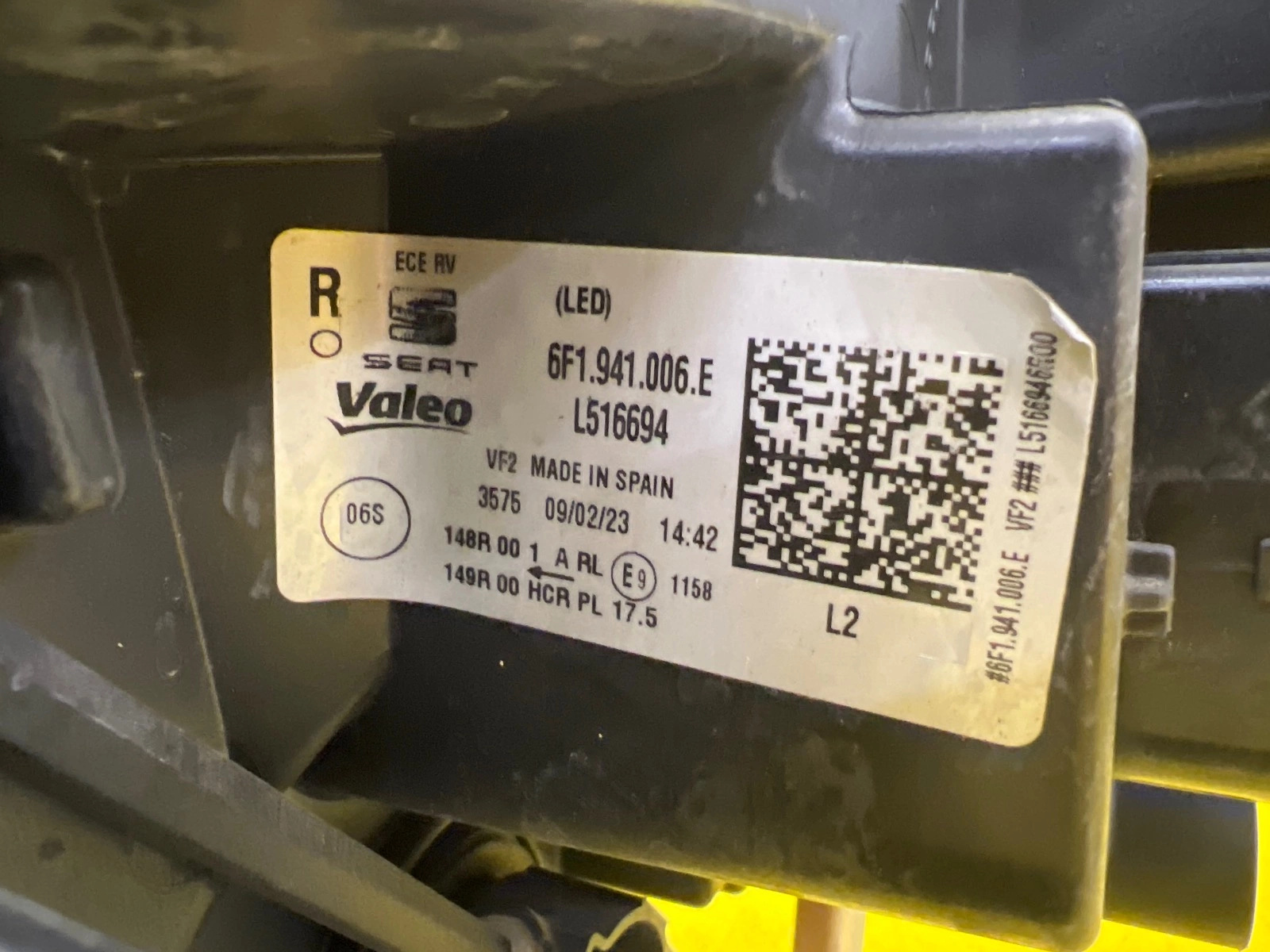 Phare droit Seat Ibiza 5 V 6F1 Lift 21- Full Led 6F1941006E Autolamps 2 Phare droit Seat Ibiza 5 V 6F1 Lift 21- Full Led 6F1941006E