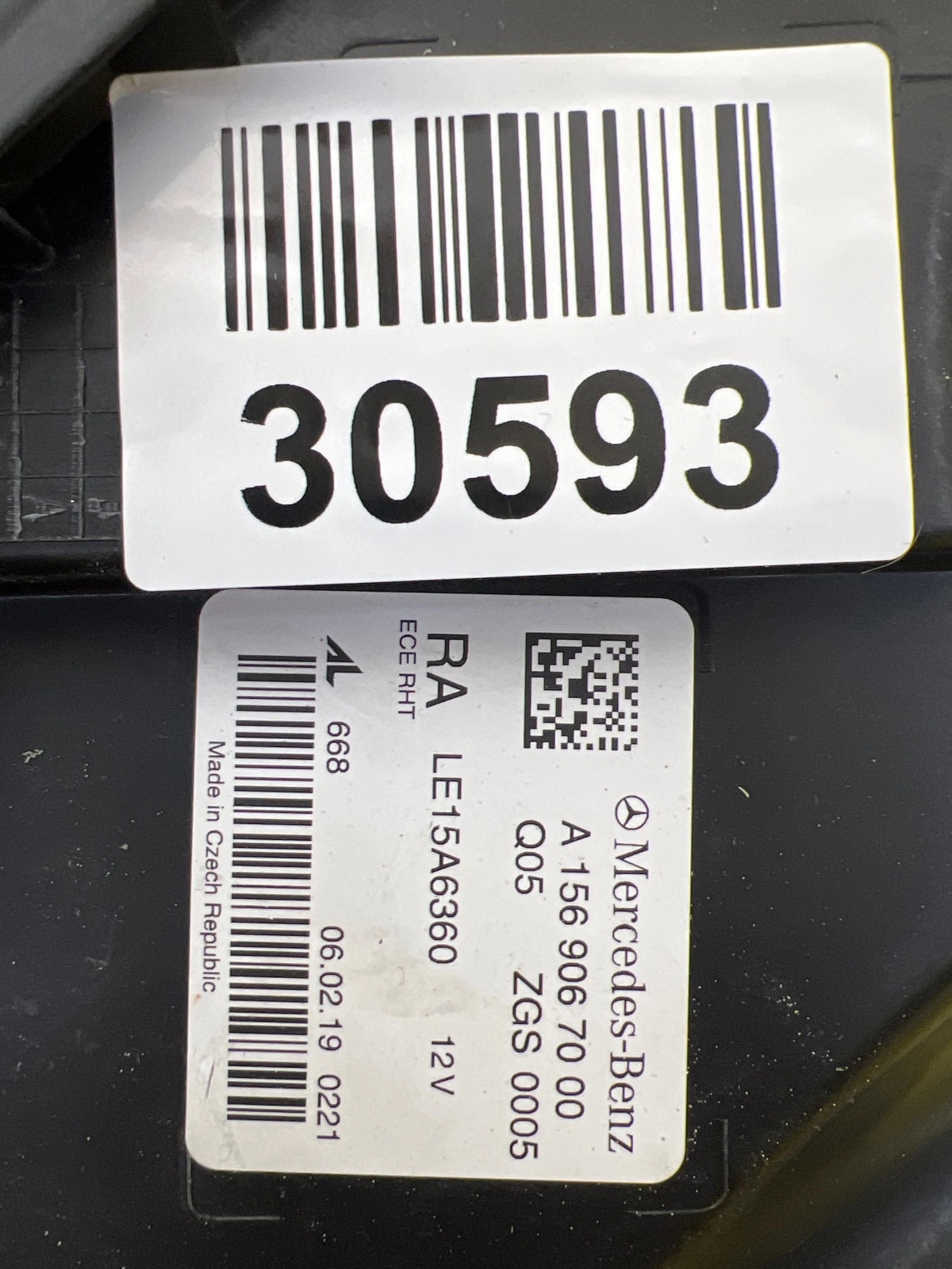 Phare droit Mercedes GLA W156 Full Led A1569067000 Autolamps 2 Phare droit Mercedes GLA W156 Full Led A1569067000