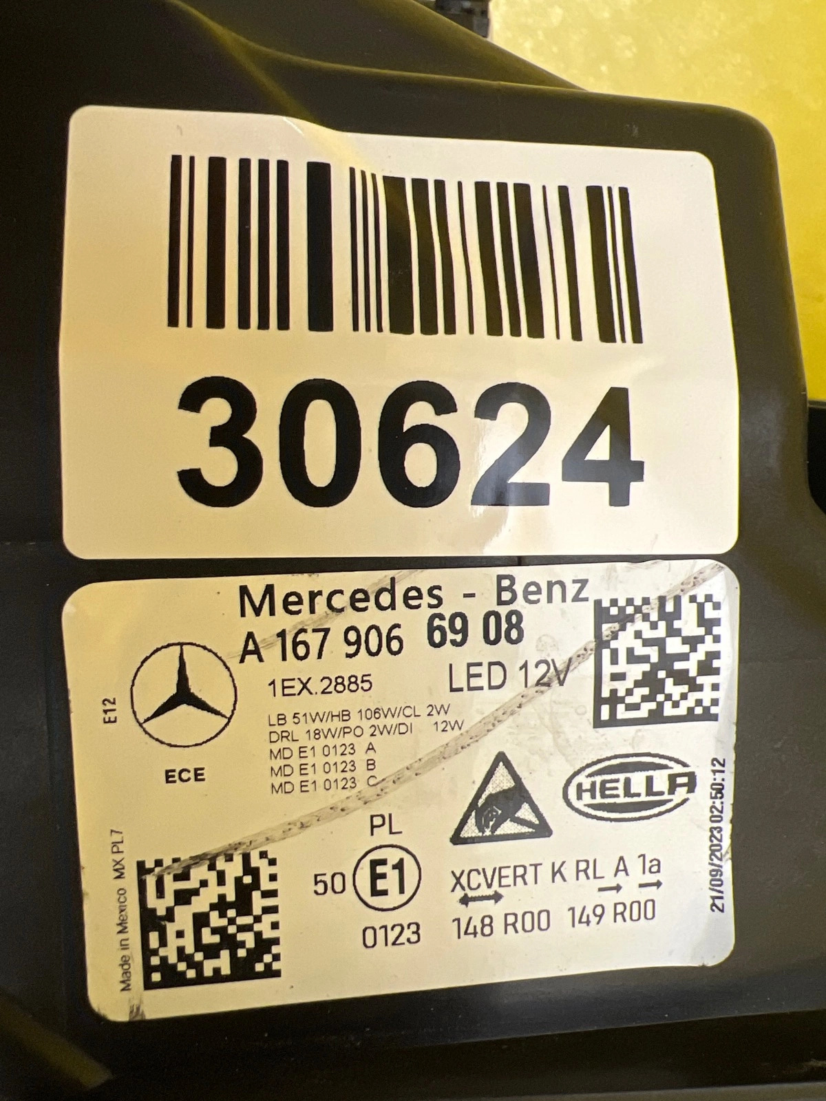 Phare gauche Mercedes GLE W167 Lift 23- Full Led A1679066908 Autolamps 2 Phare gauche Mercedes GLE W167 Lift 23- Full Led A1679066908