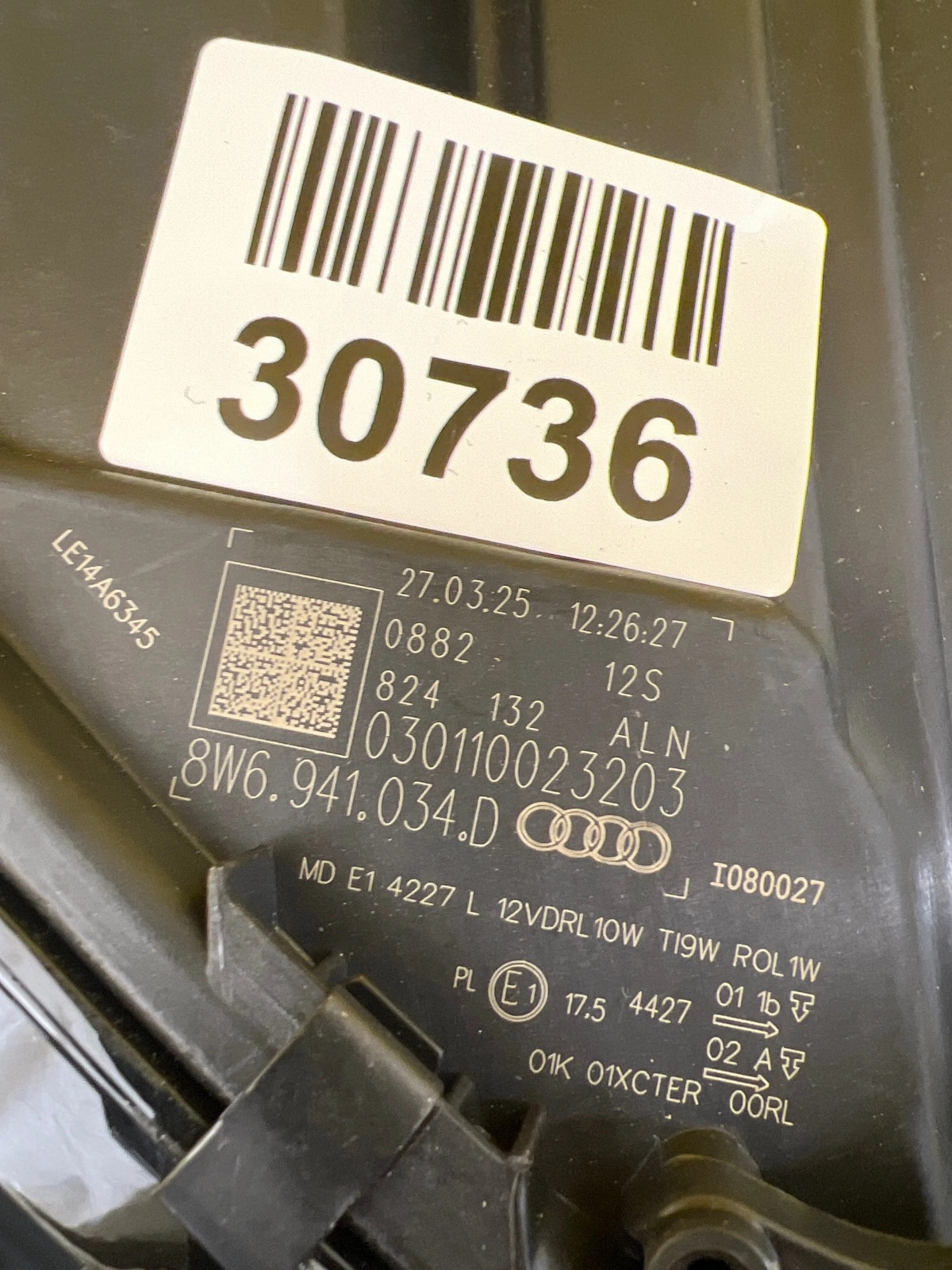 Phare droit Audi A5 S5 8W6 Full Led 8W6941034D Autolamps 2 Phare droit Audi A5 S5 8W6 Full Led 8W6941034D