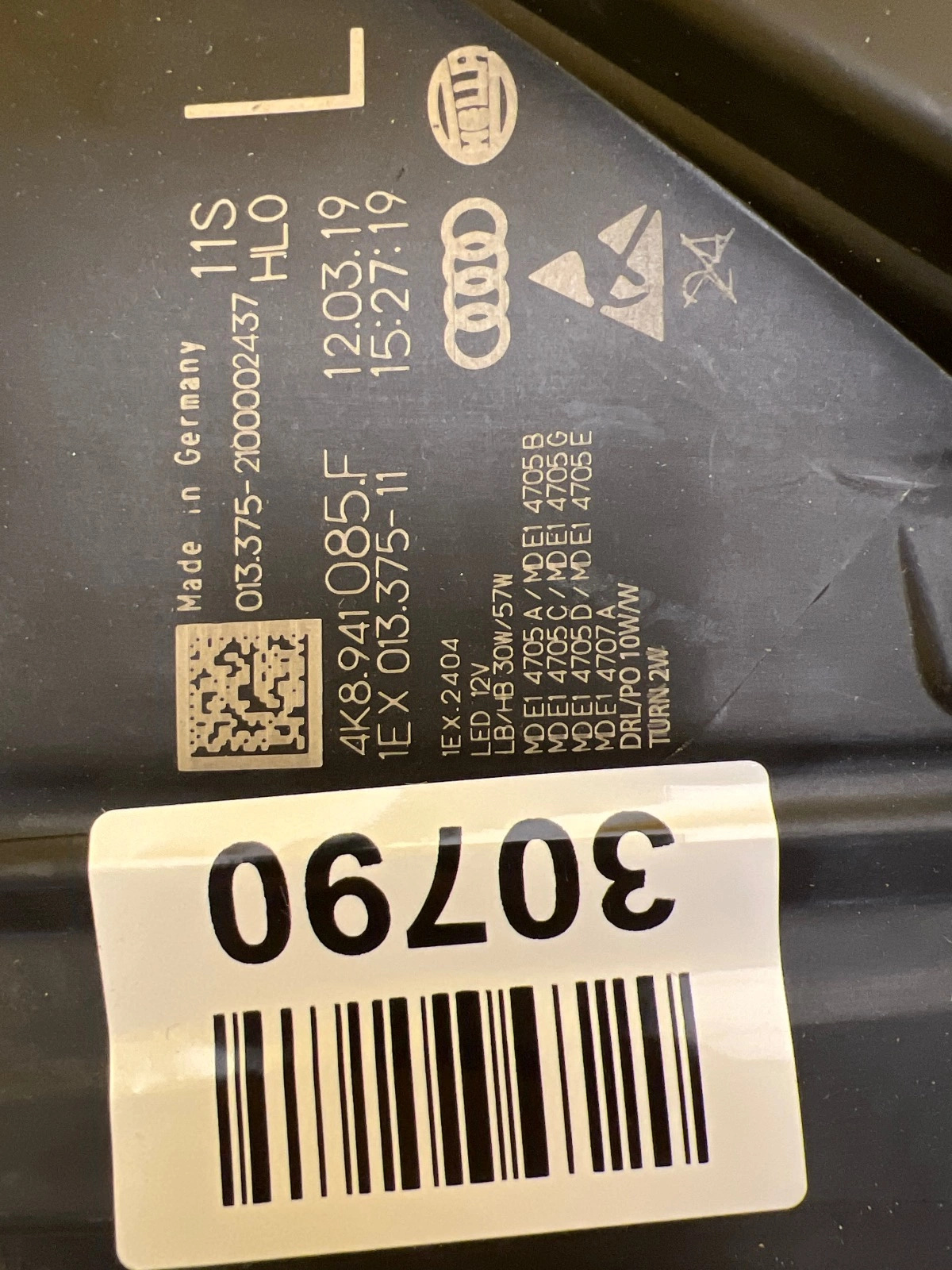 Phare gauche Audi RS6 RS7 4K8 C8 Laser 2019- 4K8941085F Autolamps 2 Phare gauche Audi RS6 RS7 4K8 C8 Laser 2019- 4K8941085F