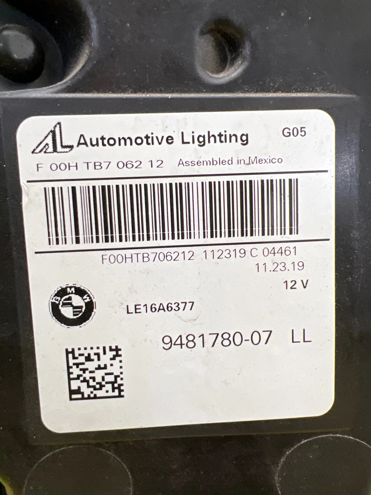 Phare avant droit BMW X5 X6 G05 G06 Full Led 9481780-07 Autolamps 2 Phare avant droit BMW X5 X6 G05 G06 Full Led 9481780-07