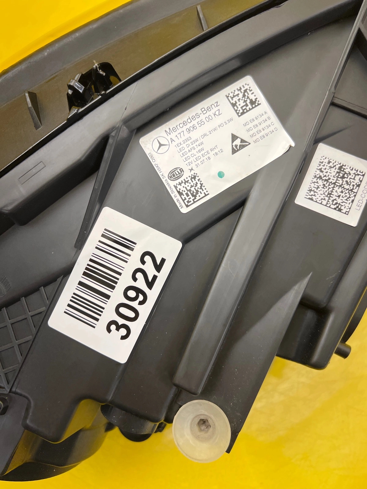 Phare gauche Mercedes Classe A 177 W177 Full Led Multibeam A1779065500 Autolamps 2 Phare gauche Mercedes Classe A 177 W177 Full Led Multibeam A1779065500