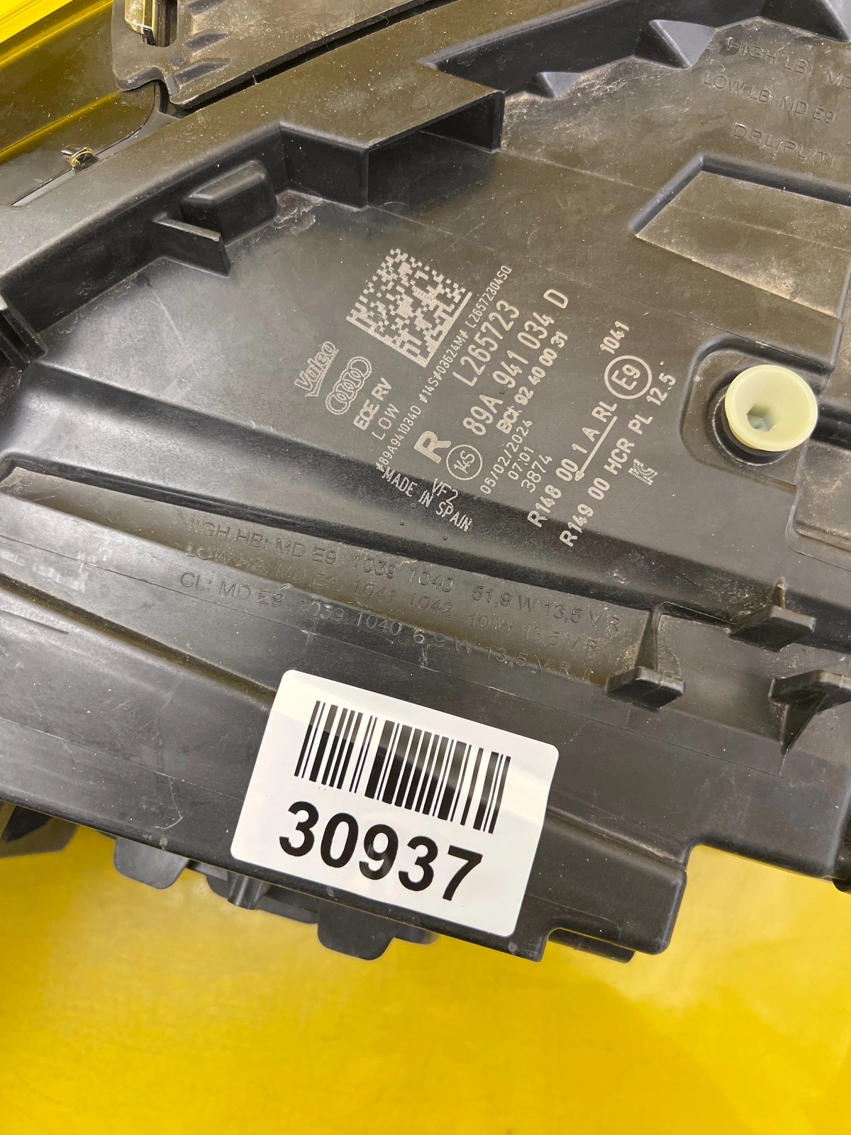 Phare droit Audi Q4 E-Tron Full Led 89A941034D Autolamps 2 Phare droit Audi Q4 E-Tron Full Led 89A941034D