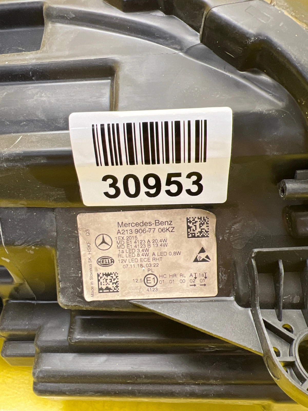 Phare gauche Mercedes Classe E W213 Led High Performance A2139067706 Autolamps 2 Phare gauche Mercedes Classe E W213 Led High Performance A2139067706