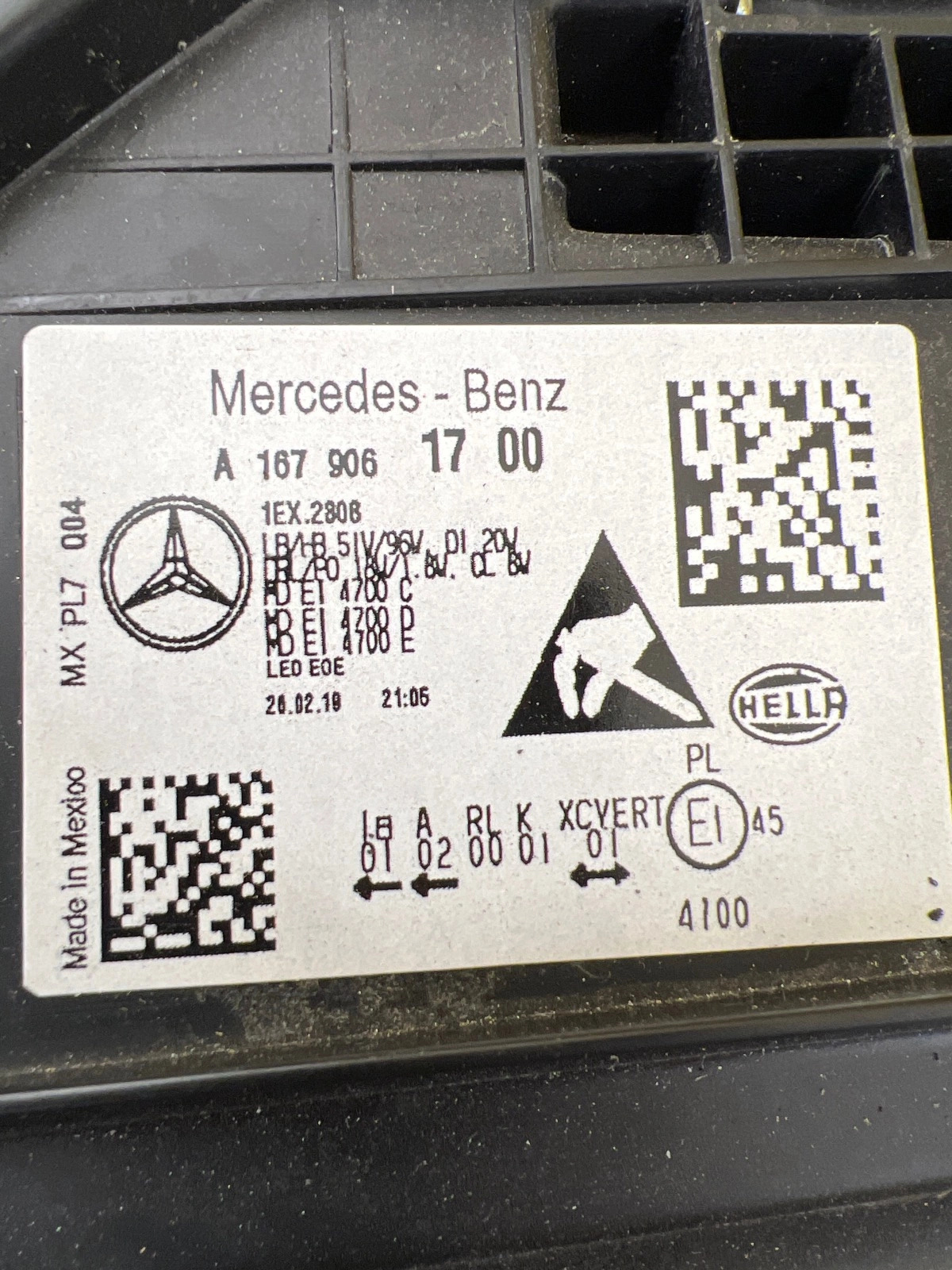 Phare droit Mercedes GLE W167 Full Led Multibeam A1679061700 Autolamps 2 Phare droit Mercedes GLE W167 Full Led Multibeam A1679061700