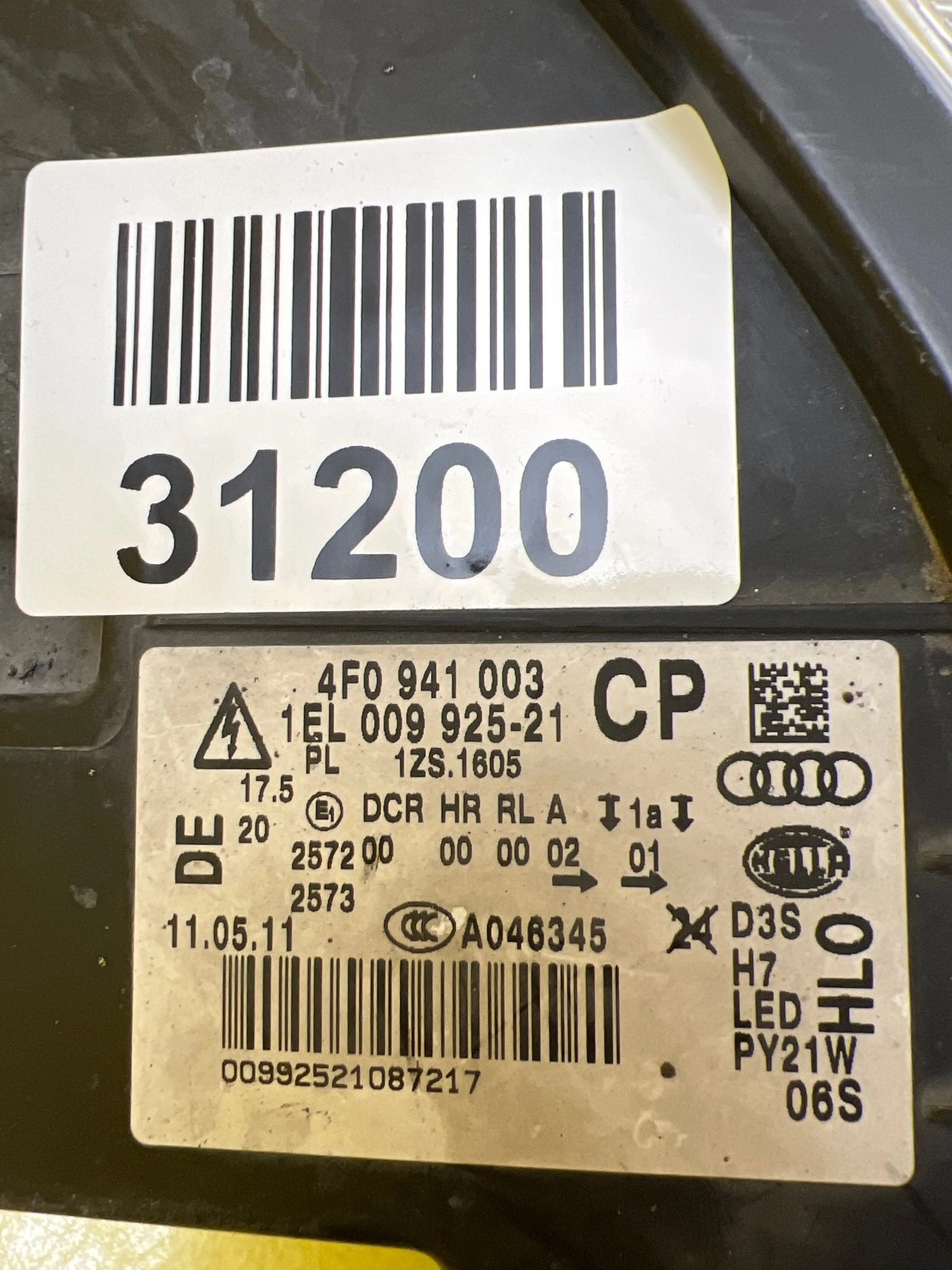 Phare gauche Audi A6 C6 Lift Led Bi-Xenon Untwisted 4F0941003CP Autolamps 2 Phare gauche Audi A6 C6 Lift Led Bi-Xenon Untwisted 4F0941003CP