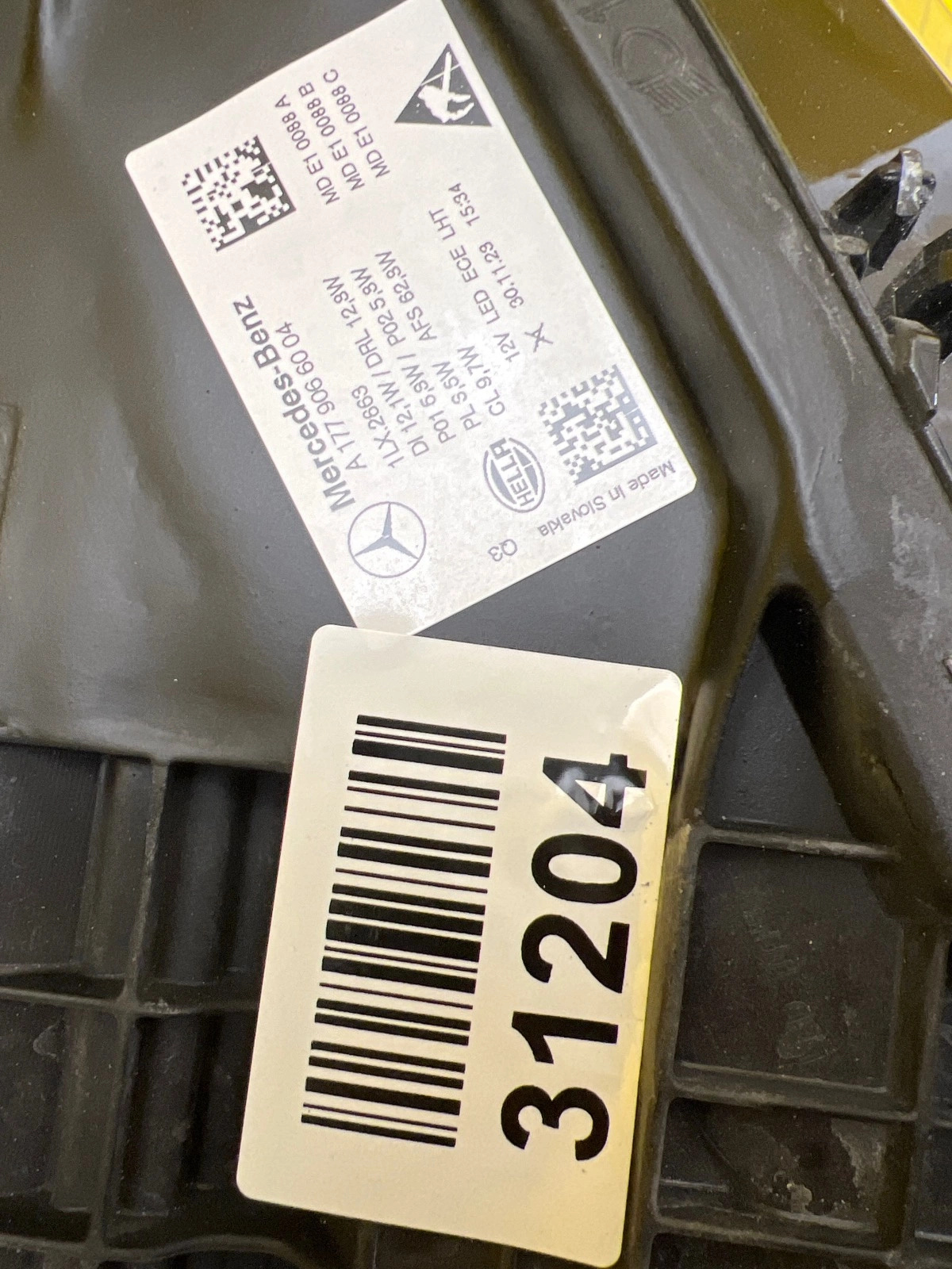 Phare droit Mercedes CLA W177 Lift Full Led Multibeam A1779066004 Autolamps 2 Phare droit Mercedes CLA W177 Lift Full Led Multibeam A1779066004