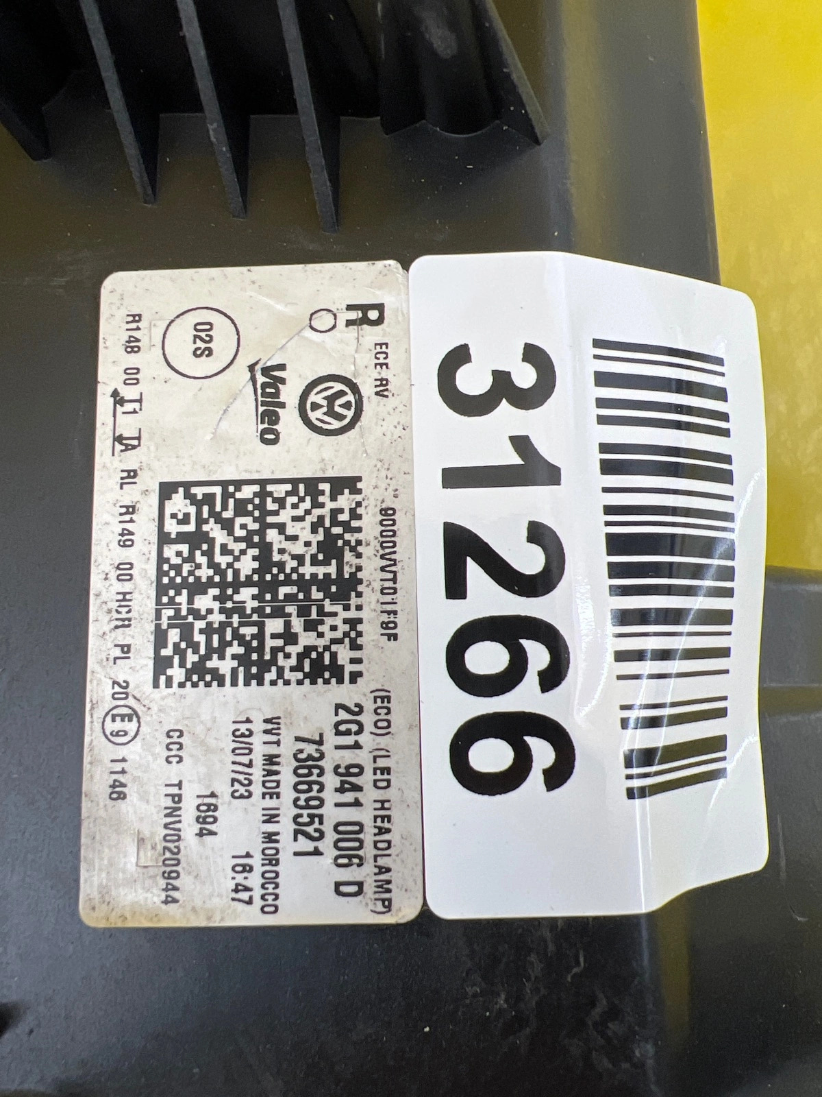 Phare droit VW Polo VI 2G1 17- Ordinaire 2G1941006D Autolamps 2 Phare droit VW Polo VI 2G1 17- Ordinaire 2G1941006D